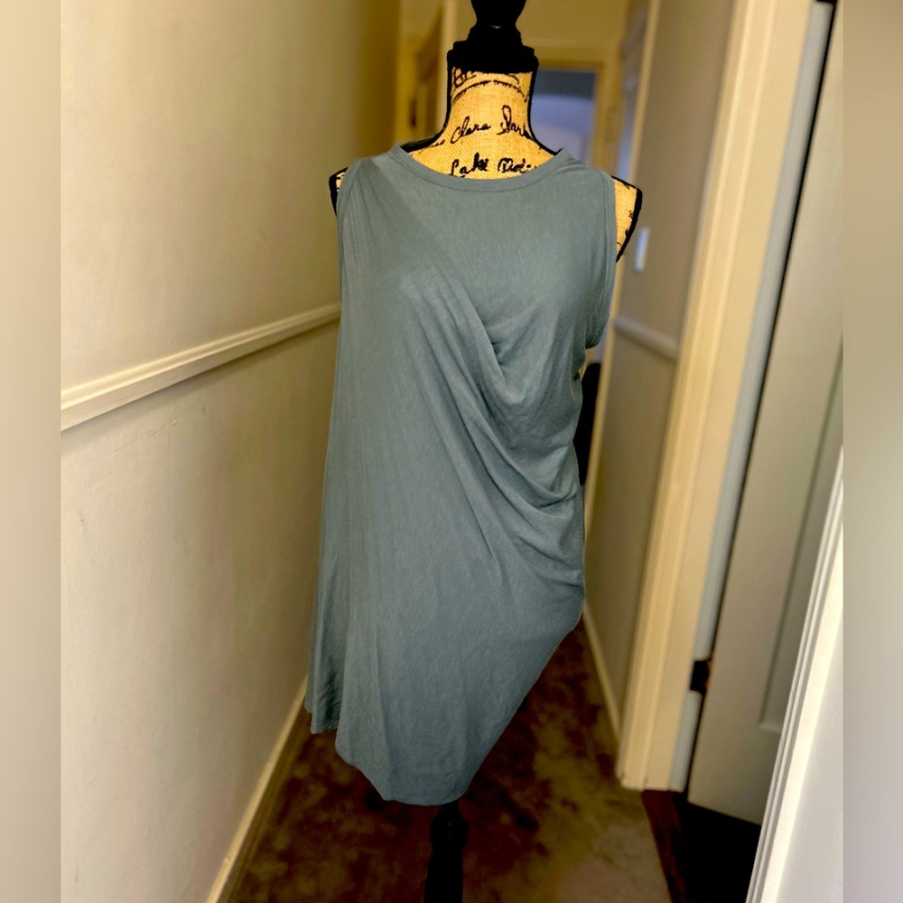 Rick Owens Lilies Blue Gray Tunic - 44